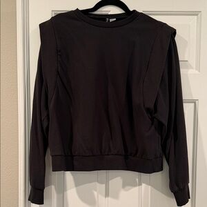 H&M Divided Black Crewneck Pullover